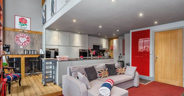 Stunning loft-style flat tucked away in Plymouth used as 'successful Airbnb' on the market for £210k