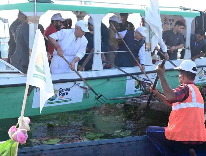 People must take responsibility to keep water bodies clean: LG Sinha