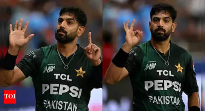 IND vs PAK: After Haris Rauf, Faheem Ashraf also caught making '6
