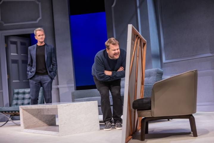 Review: "Art" on Broadway is James Corden's play