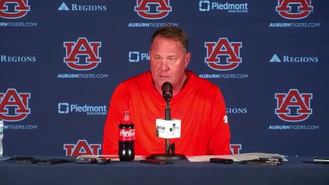 Auburn head coach Hugh Freeze talks about upcoming game against Oklahoma