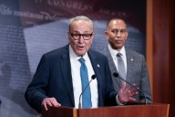 WATCH LIVE: Jeffries speaks about government shutdown after meeting with Trump and GOP leaders