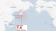 Huge 7.4 mag earthquake rocks Pacific ‘Ring of Fire’ in Russia’s far east - just weeks after megaquake in same place