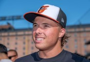 Orioles' Slater de Brun looks up to ‘mentor’ Adley Rutschman