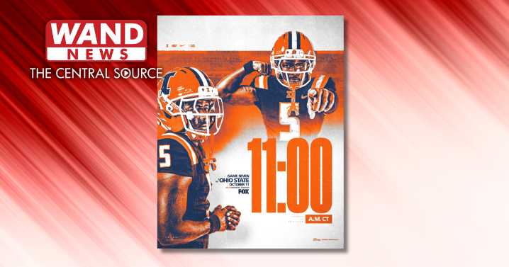 Illinois vs. Ohio State Oct. 11 kickoff time announced
