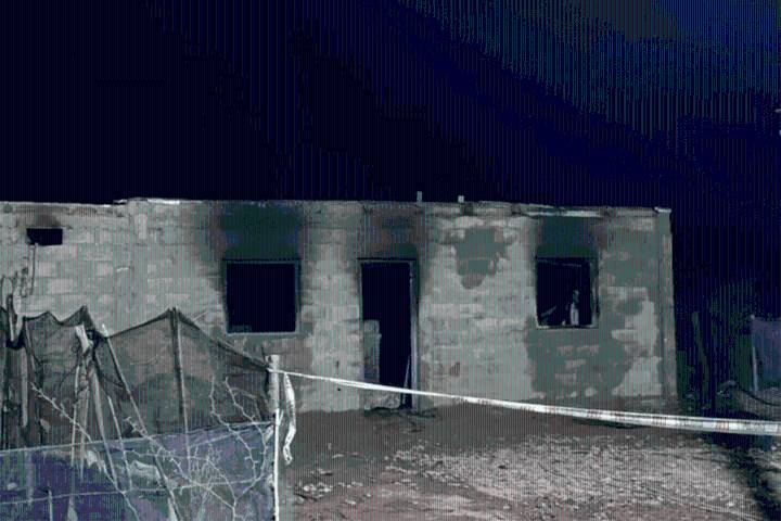 Alumbraban con una vela su casa, hubo un incendio y pequeña murió calcinada