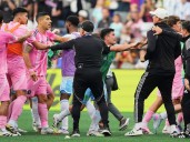 Luis Suárez recibió una severísima sanción por escupir a un rival tras la final de la Leagues Cup