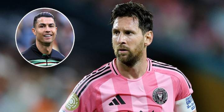 El récord que Messi le quitó a Cristiano tras su gol en Inter Miami: cómo quedó la carrera para ser el máximo goleador de la historia