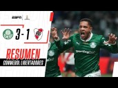 Video, resumen y goles: River vs. Palmeiras (1-3) por la Copa Libertadores 2025