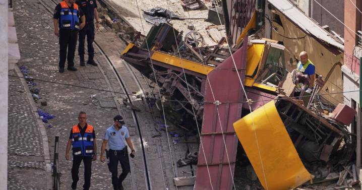 Portuguese investigators search for cause of Lisbon streetcar crash that killed 16