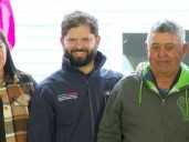 Presidente Boric entregó 202 viviendas para familias de Hualqui