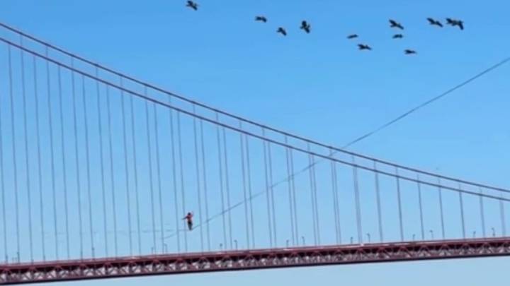 ‘Highliners’ air-walk slack line near Golden Gate Bridge – NBC Bay Area