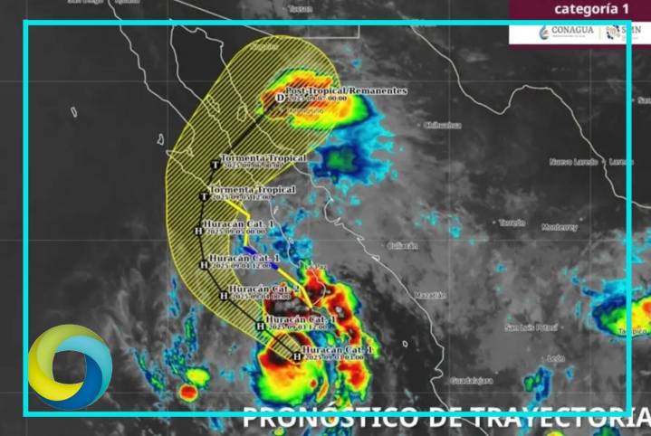 Se forma huracán ‘Lorena’ en el Pacífico frente a costas mexicanas
