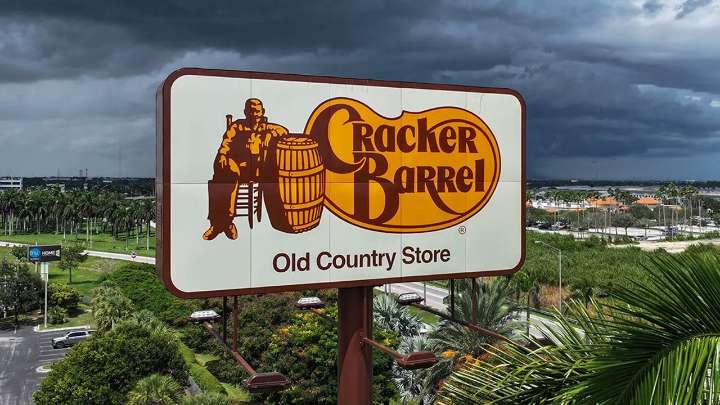 Trump posts AI video dancing with Cracker Barrel's 'old timer' after company reverses logo change