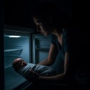 Madre mete a su bebé en el congelador para poder dormir tranquila