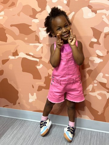 Forsyth County 4-year-old battles cancer for second time as community rallies behind her family