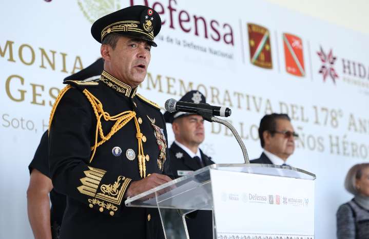 Hidalgo honra a los Héroes de Chapultepec