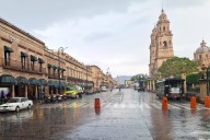 Cielo nublado con lluvias y posible caída de granizo