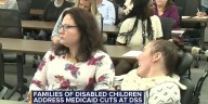 Families of disabled children address Medicaid cuts at DSS meeting