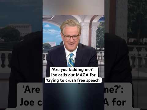 ‘Are you kidding me?’: Joe calls out MAGA for ‘trying to crush free speech’