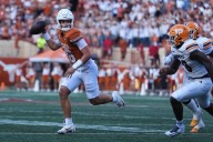 Arch Manning promises to improve as Texas prepares for its last game before SEC play