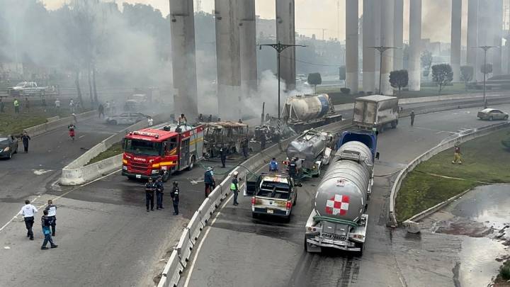 Sube a 20 el número de personas muertas por la explosión de pipa de gas en Iztapalapa
