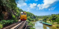 El Tren de la Muerte de Tailandia: un ferrocarril construido en la II Guerra Mundial con una oscura historia y que atraviesa bonitos paisajes