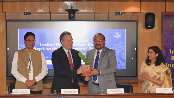 ICAR-IARI Inaugurates Maitri 2.0: India-Brazil Cross Border Agri