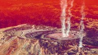 Científicos descubren túneles subterráneos de lava en planeta “gemelo” de la Tierra que desafían las leyes de la gravedad