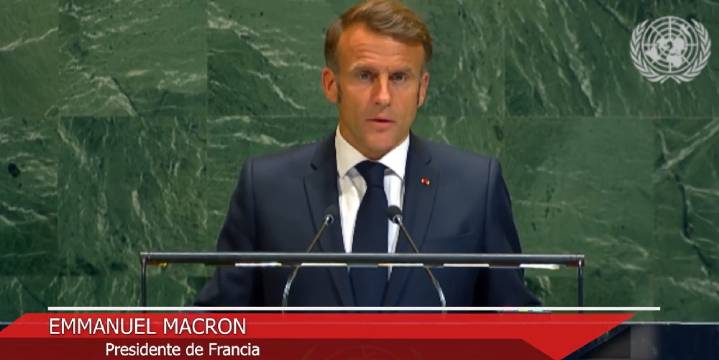 Francia se suma al reconocimiento del Estado palestino