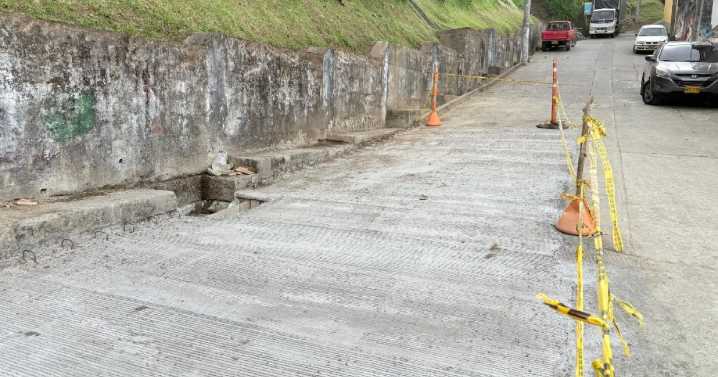 Finalizan reparaciones en la carrera 19 de Manizales: adiós a los peligrosos hundimientos en la vía