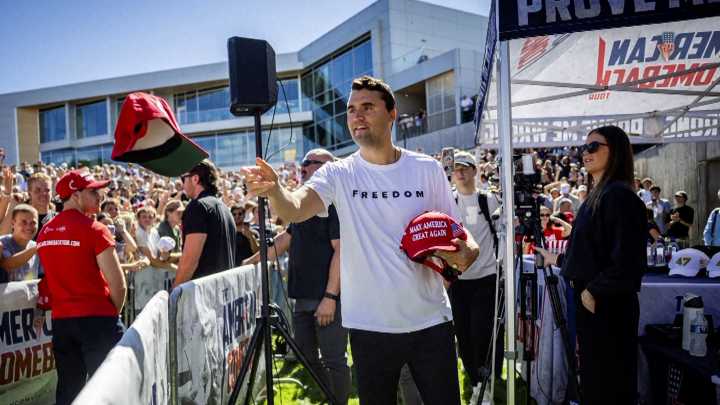Trump: conservative activist Charlie Kirk dead after being shot