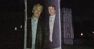 Detienen a cuatro personas por proyectar una imagen de Trump y Epstein en el castillo de Windsor