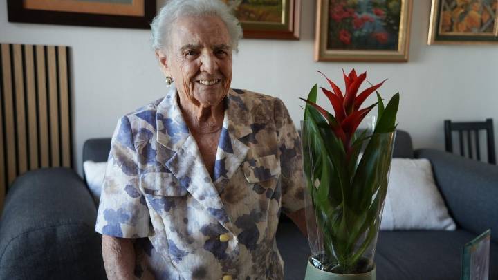 La villanovense Isabel Rayego celebra todo un siglo de vida