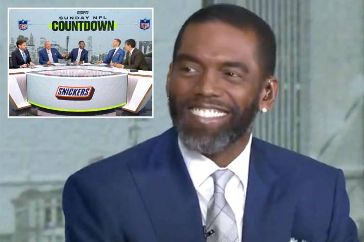 Randy Moss makes heartfelt return to ESPN after cancer battle