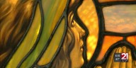 Historic stained glass window blessed at University of Saint Francis