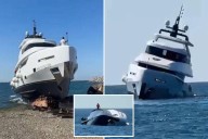 $1M yacht tips over and sinks just minutes after launching