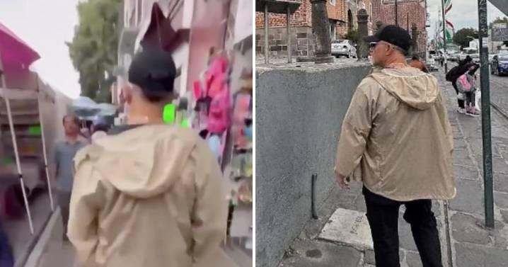 Ni Lomas, ni Sonata: Alejandro Sanz recorre calles populares del Centro de Puebla