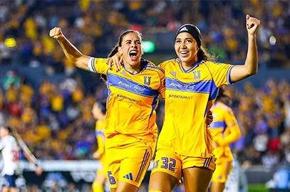 Tigres goleó a Rayadas en clásico femenil