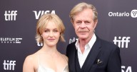 William H. Macy Gets Support from Daughter Georgia at TIFF 2025 Premiere of New Movie ‘Train Dreams | 2025 Toronto International Film Festival, Christine Centenera, Felicity Jones, Georgia Macy, Joel 