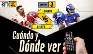 Kansas City Chiefs vs New York Giants ¿Dónde ver y a qué hora es el juego de la semana 3 de la NFL?