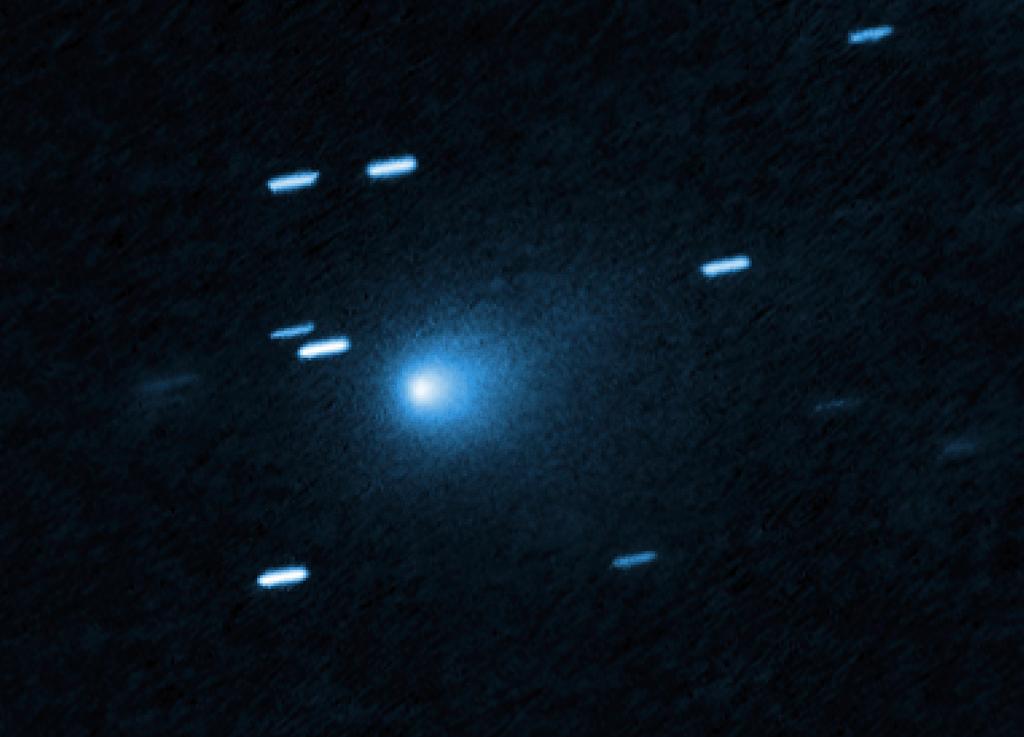 Manhattan-sized interstellar object 3I/ATLAS turning green as something is 'switched on' as it nears Sun