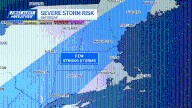 Severe thunderstorm warning, tornado watch Saturday