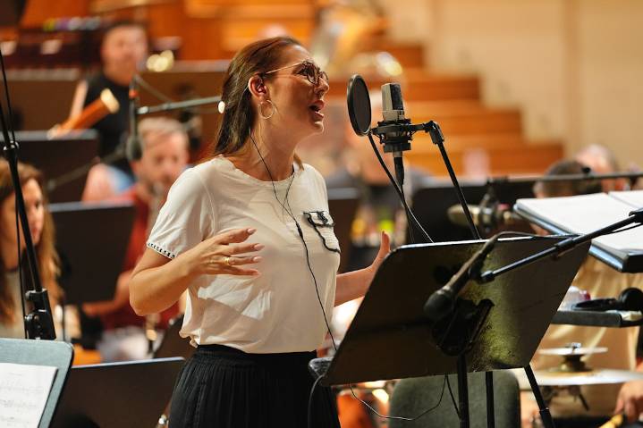 Marina Heredia graba su nuevo disco "En Libertad. El camino de los gitanos" con la OCG
