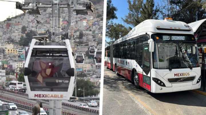 Más de 33 millones de viajes gratuitos en Mexibús y Mexicable