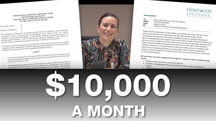 Taxpayers paying $10K a month for San Antonio Mayor Jones’ outside PR help