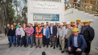 Dique San Emiliano: Orrego encabezó la apertura de las compuertas renovadas tras 70 Años