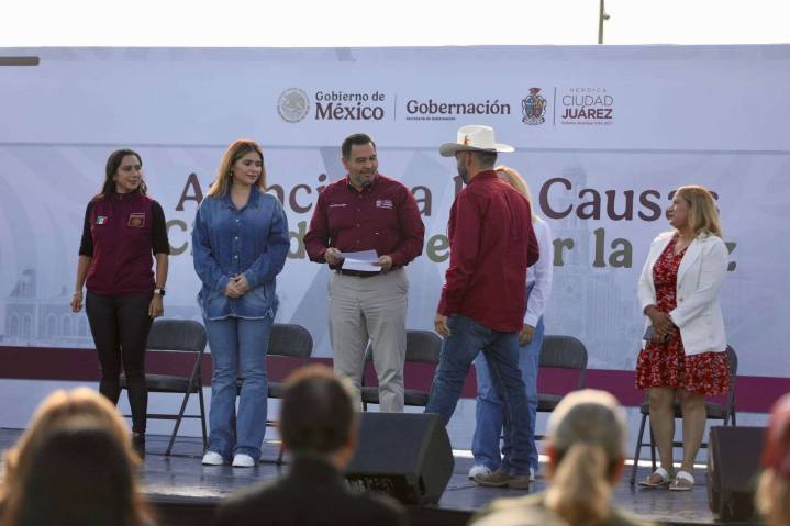 Exhorta alcalde a trabajar por la paz durante Cruzada por Juárez