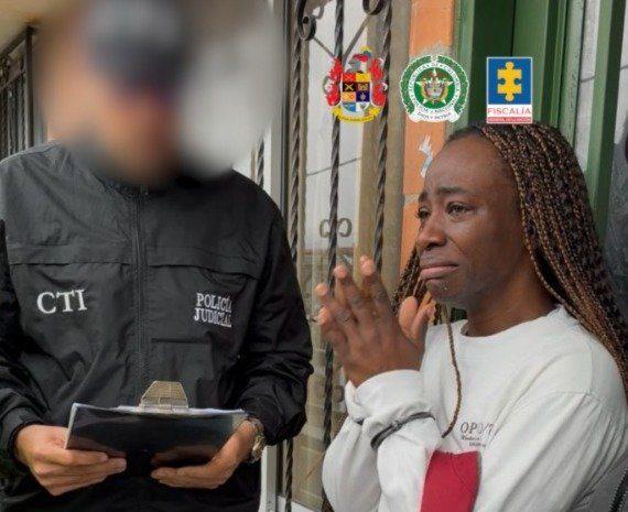 CTI captura a mujer en Pereira por el asesinato de su examante