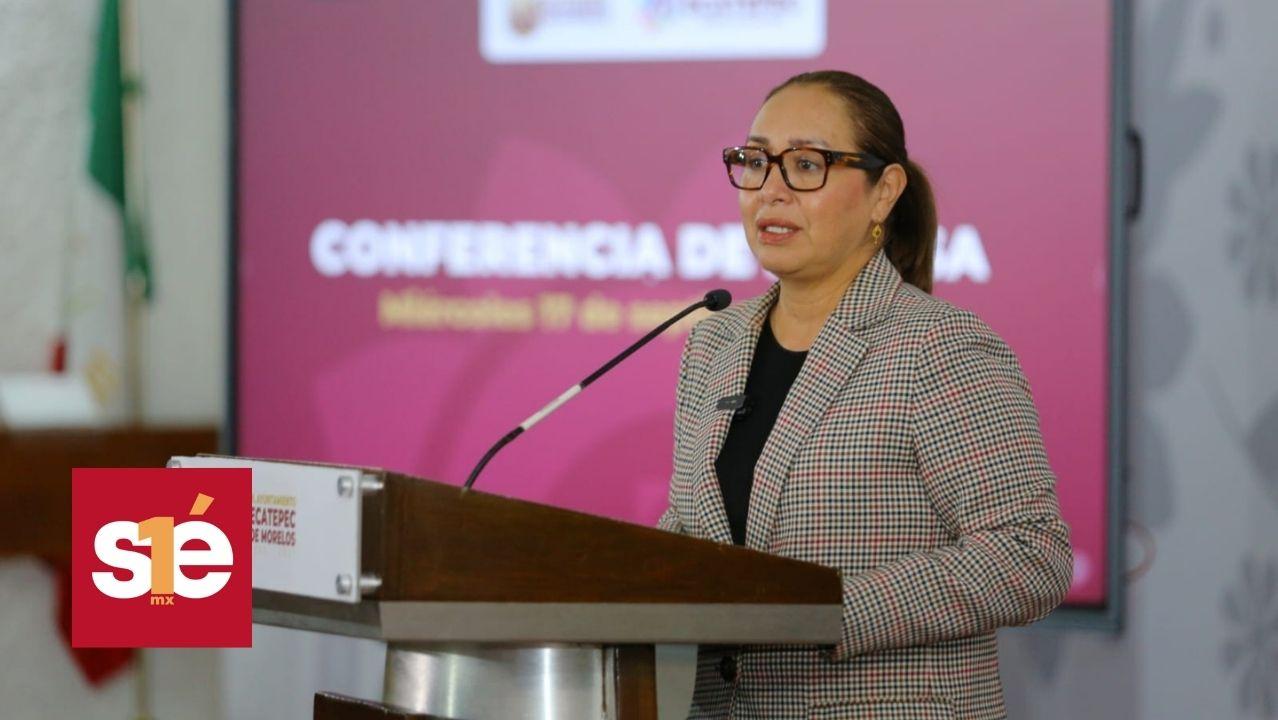 Azucena Cisneros presenta resultados históricos en seguridad